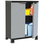 Clture de jardin avec dessus en lance acier 6, 8 x 1 m noir