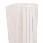 Cl�ture de jardin double face 150 x 300 cm blanc
