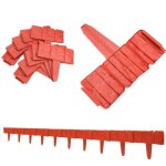 Clture de jardin en plastique, bordure de pelouse, plante, dcorations de lit de fleurs, paysage extrieur ...