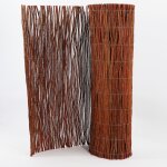 Clture en osier aquagart 50m x 100cm i brise - vue en osier i brise - vue naturel pour jardins, balcons ...
