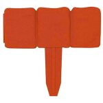 Cl�ture pliable en imitation de pierre, d�cor de paysage, bordure pour chemin, jardin, pelouse, plantes, ...