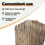 Cl�ture en roseaux vidaxl 600x160 cm