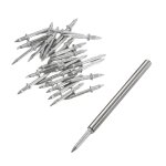 Clous pour plinthes, clous sans couture avec fil de base � double t�te