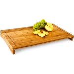 Cmjaagur - planche a dcouper bambou protge - plaque 52x29 cm[m379]