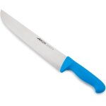 Cmwx - couteau boucher professionnel - lame acier inoxydable nitrum 30 cm - coupe prcise et durable ...