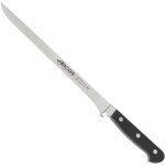 Cmwx - couteau  jambon professionnel - lame forge nitrum 250 mm - manche pom rsistant - pour dcoupes ...