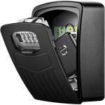 Coffre a cl�s s�curis� - coffre - fort mural a code num�rique a 4 chiffres - grande capacit� pour la ...