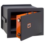 Coffre - fort � emmurer arregui combinaison � cl� plus c - 181340 - 270x385x300mm