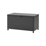 Coffre de rangement alu edenio graphite - 670 l - hesp�ride