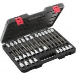 Coffret 1 / 2'' douilles de tournevis - 6 pans m�le - 30 pi�ces sam outillage