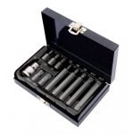 Coffret 11 embouts, multi xzn adapateur carre 1 / 2