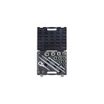 Coffret 17 pcs douilles m�triques 3 / 4  d. 22 � 50 mm et accessoires - 6318mr10 - king tony
