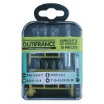 Coffret de 18 embouts de vissage Coffret de 18 embouts de vissage