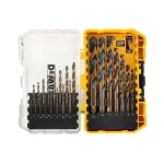 Coffret de 23 forets dewalt dt70729 - qz multi matériaux black&gold Coffret de 23 forets dewalt dt70729 - qz multi matériaux black&gold