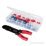 Coffret 271 pièces de sertissage 271 pcs silverline 457054 Coffret 271 pièces de sertissage 271 pcs silverline 457054