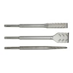 Coffret de 3 burins premium makita  emmanchement sds - plus e - 20220