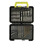Coffret 60 accessoires mixtes perçage - vissage - rak60ddf Coffret 60 accessoires mixtes perçage - vissage - rak60ddf