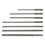 Coffret de 7 forets nemesis ii makita e - 14906  emmanchement sds - plus (longs)