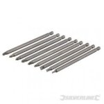 Coffret de 9 embouts de vissage super - longs - 150 mm Coffret de 9 embouts de vissage super - longs - 150 mm