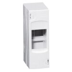 Coffret cache - bornes 1 module blanc ral 9010 - legrand - 001301