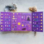 Coffret cadeau compte a rebours halloween reiki crystal, calendrier de l'avent halloween 2025 avec cristaux ...