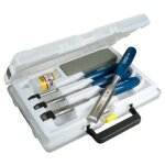 Coffret ciseaux  bois abs - 4 pcs stanley 0 - 16130