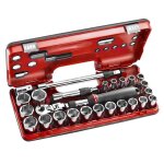 Coffret cl  cliquet extensible  verrouillage dbox douilles facom sxl. dbox3pb 1 / 2