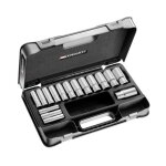 Coffret douilles 1 / 2 longues 12 pans métriques - 16 pièces - s. 404ae facom Coffret douilles 1 / 2 longues 12 pans métriques - 16 pièces - s. 404ae facom