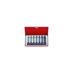 Coffret de douilles 1 / 2  longues torx  choc - 7 pices - 4467pp