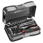 Coffret douille 1 / 4 6 pans mm r. 161b facom 31 pi�ces - r. 161 - 5p6