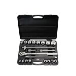 Coffret de douilles 6 pans - 3 / 4'' - chromeplus - 21 pcs Coffret de douilles 6 pans - 3 / 4'' - chromeplus - 21 pcs