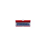 Coffret de douilles longues 1 / 2  � choc m�triques - 8 pi�ces - 4413mp