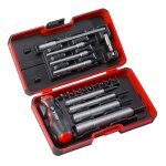 Coffret de douilles longues et embouts de vissage Coffret de douilles longues et embouts de vissage
