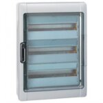 Coffret lectrique tanche - 3x18 modules - 3 ranges - plexo 3 legrand