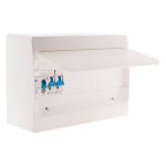 Coffret �lectrique pr� - �quip� 1 rang�e 13 modules pour extension - zenitech