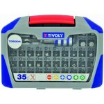 Coffret embouts torsion 35 pièces tivoly - 11521572002 Coffret embouts torsion 35 pièces tivoly - 11521572002