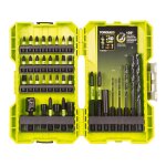 Coffret empilable impact ryobi 38 accessoires perage - vissage - boulonnage rak38dsdi2