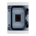 Coffret �tanche ip65 4 modules livr� avec accessoires - zenitech