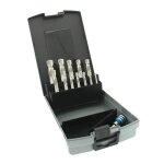 Coffret forets hss queue hexagonale pour per�age des aciers tivoly