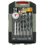 Coffret de forets et de m�ches plates 3 points reverso tivoly