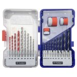 Coffret de forets mixtes b�ton carrelage tivoly 22 pi�ces