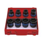 Coffret king tony 3 / 4 douilles a choc cles impact 6 pans metriques