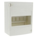 Coffret legrand ekinoxe cache - bornes 1 x 6 modules  poser en saillie