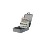 Coffret mtallique 19 pcs hss meul pro d. 1  10 mm - 745d - diager