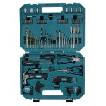Coffret d'outillage renforc - 80 accessoires - makita - e - 15104