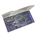 Coffret plastique de tarauds et filières 39 pièces Coffret plastique de tarauds et filières 39 pièces