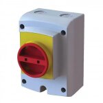 Coffret de protection ip65 4 ples 32a avec presse toupe m25 taille max. eid