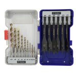 Coffret ranger 15 pices bois tivoly forets bois Ø2 - 2, 5 - 3 - 4 - 5 - 6 - 7 - 8 - 10 mm + mches ...