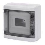 Coffret en saillie sans bornier - 8 modules gewiss