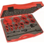 Coffret de scies tr�pans 15 diam�tres + accessoires - sam outillage - 705 - c - 15